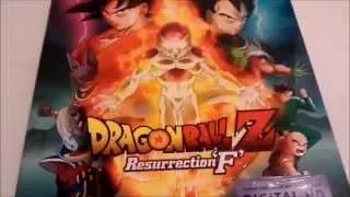 Dragon Ball Z Resurrection F Blu Ray Combo Pack Unboxing New