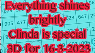 Everything shines brightly Clinda is special 3D for 16-3-2023...