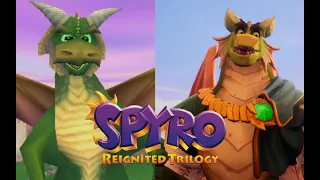 Spyro Reignited Trilogy (PS4) - All 80 Dragons (Original and PS4 Comparison)