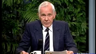 Johnny Carson: Hilarious Phrases You'll Never Hear, Tonight Show 1989