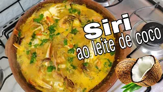 Moqueca Baiana de siri ao molho de leite de coco COM PIRÃO# moqueca