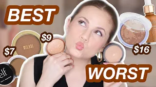 The BEST & WORST Drugstore Bronzers!