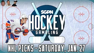 NHL Picks - Saturday, January 27th - Hockey Gambling Podcast