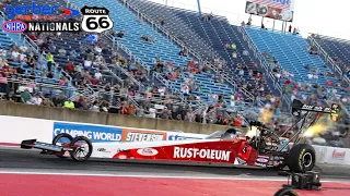2024 NHRA Route 66 Nationals | Top Fuel Qualifying Q3 | Chicago, IL