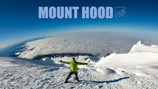 Mount Hood Winter Ascent (via Pearly Gates), March 2022 [4K]