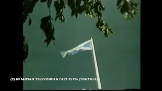 GOD SAVE THE QUEEN - Grampian Television Closedown 1984 (with Scottish flag)