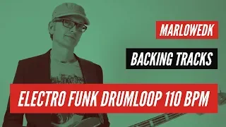 Electro funk drumloop 110 bpm