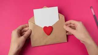 How to make Paper Envelope in 3 minutes || Envelope making with paper at home