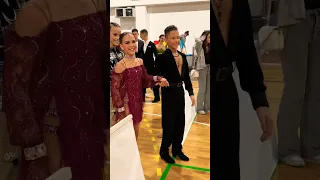 First place🔥 Karina and Artem 💃🕺❤️😍 #fup #ballroomdance #dance #top #shortsvideo #shorts