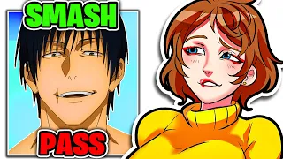 I Asked My MOM To SMASH or PASS Anime Characters... *Full Stream*