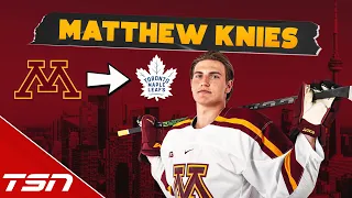 What impact could Matthew Knies have on the Leafs this season?