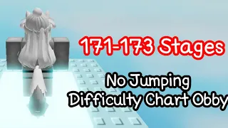 171-173 Stages : No Jumping Difficulty Chart Obby : Ep.3