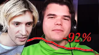 The Brutal 92% Decline Of Jelly | xQc Reacts