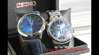 Fake-o vs Seiko Presage: How Bad Can It Be?