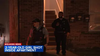 2-year-old girl shot inside Chicago home, police say