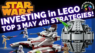 Lego Star Wars Day is almost here!! Here are my top 3 Lego Star Wars May 4th Investment Strategies!!