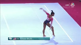 Simone Biles Floor Team Final 2019 World Championships