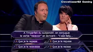 Qui Veut Gagner Des Millions - 21/12/2013 - Arthur et Florence Foresti