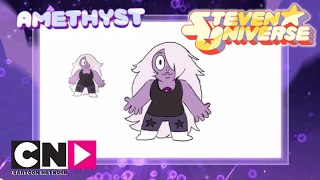 Steven Universe | How To Draw Amethyst | Cartoon Network Africa