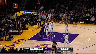 LA Lakers VS Bucks Full game highlights March 8-2024