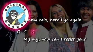Abba - Mamma Mia - Chords & Lyrics
