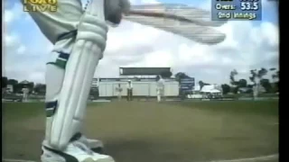 Ian Healy Throwing His Bat After He Was Given Out - Centurion Test 1997
