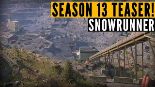 A SNEAK PEEK at SnowRunner Season 13: Dig & Drill