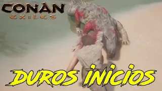 CONAN EXILES #2 "DUROS INICIOS" | GAMEPLAY ESPAÑOL