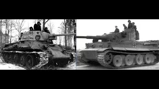 🚩🎬 *Тигр* против Т-34 === Tiger vs. T 34