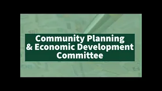 Community Planning and Economic Development Committee Virtual Meeting of June 21, 2023