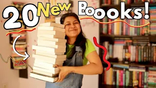 Juicy and Huge Book Haul of 20 books | Anchal Rani
