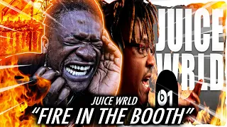 HOW DOES HE DO IT?! | Juice WRLD - Fire In The Booth (REACTION)