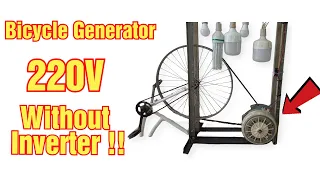 Bicycle generator power home / Bike Electricity Generator