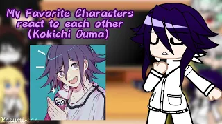 My favorite characters react to each other {Kokichi Ouma} | 1/?? | Kasumi san | Spoilers |