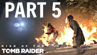 Rise Of The Tomb Raider Walkthrough Part 5 - VOICE OF GOD! (Xbox One Gameplay HD)