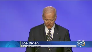 Joe Biden Makes 1st Public Appearance After Accusations Of Inappropriate Touching