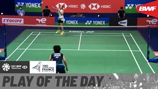 Play of the Day | You can’t miss this captivating match point from Yamaguchi and Chochuwong