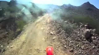 Trail riding at table mesa