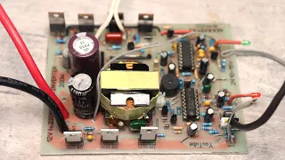 DIY Power Inverter 12 - 220 V 50Hz - a great tutorial