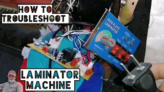 How to troubleshoot Laminator machine?