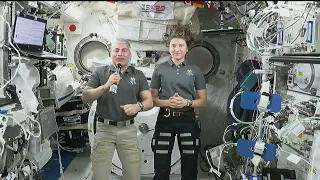 Expedition 66 inflight with KGW-TV News - December 29, 2021