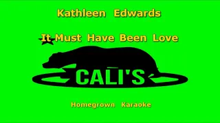 CHK1022 13   Kathleen Edwards   It Must Have Been Love [KARAOKE INSTRUMENTAL]