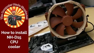 How to install NH-D15 CPU cooler