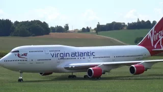 A++ BOEING 747-400 RC SCALE TURBINE MODEL AIRLINER VIRGIN ATLANTIC