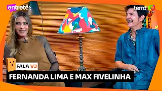 Fernanda Lima e Max Fivelinha relembram bastidores da MTV