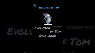 Evolution of Tom (1940-2021)#evolution#Tom#shorts