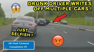 UK Dash Cameras - Compilation 47 - 2022 Bad Drivers, Crashes & Close Calls