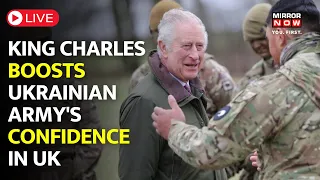 Live | King Charles Watches Ukrainian Troops Training In England