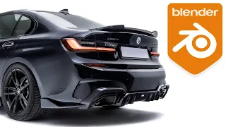 Blender Car Modeling - Adding a Bumper to a BMW (Aryan Tutorial)