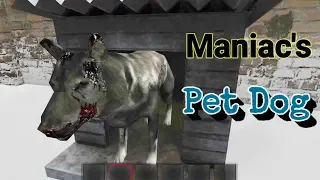 Maniac's Pet Dog In Metel Horror Escape